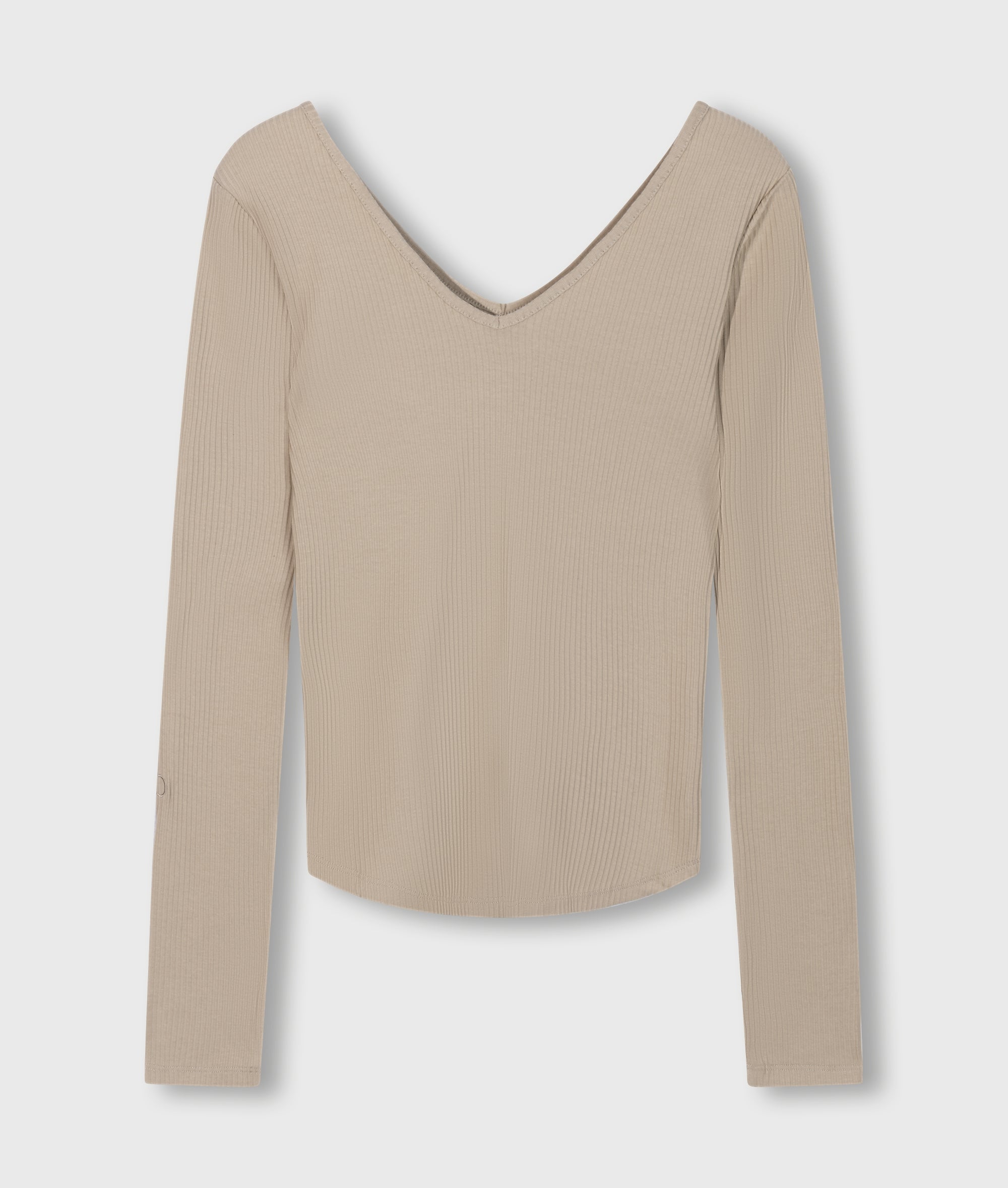 10DAYS V-Neck Long Sleeve Ballet Top Rope