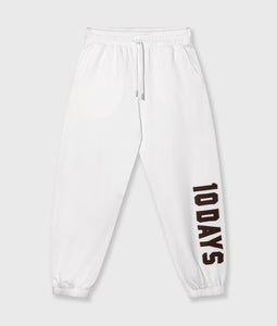 10DAYS Bar Jogger Fleece Ecru
