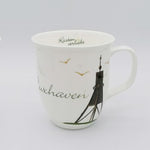 Lade das Bild in den Galerie-Viewer, Becher Charly fine bone china Weg nach Cuxhaven – Ansicht 2
