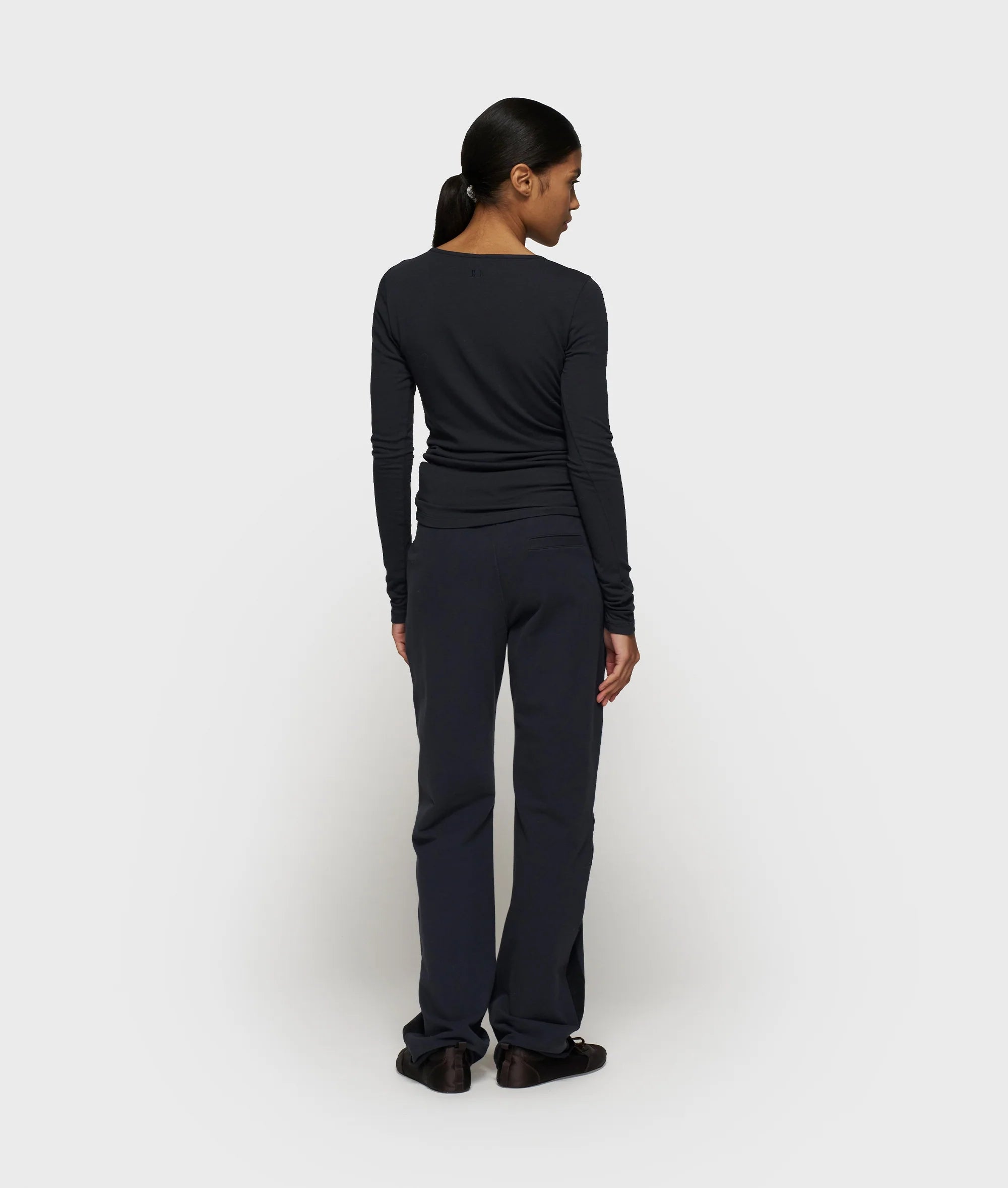 10DAYS Extra Long Sleeve Tee Modal "dark navy"