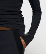 Lade das Bild in den Galerie-Viewer, 10DAYS Extra Long Sleeve Tee Modal &quot;dark navy&quot;
