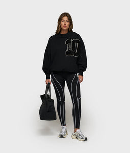 10DAYS Contrast Leggings Black