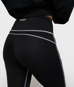 Lade das Bild in den Galerie-Viewer, 10DAYS Contrast Leggings Black
