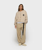 Lade das Bild in den Galerie-Viewer, 10DAYS Soft Baseball Knit Cardigan Earth
