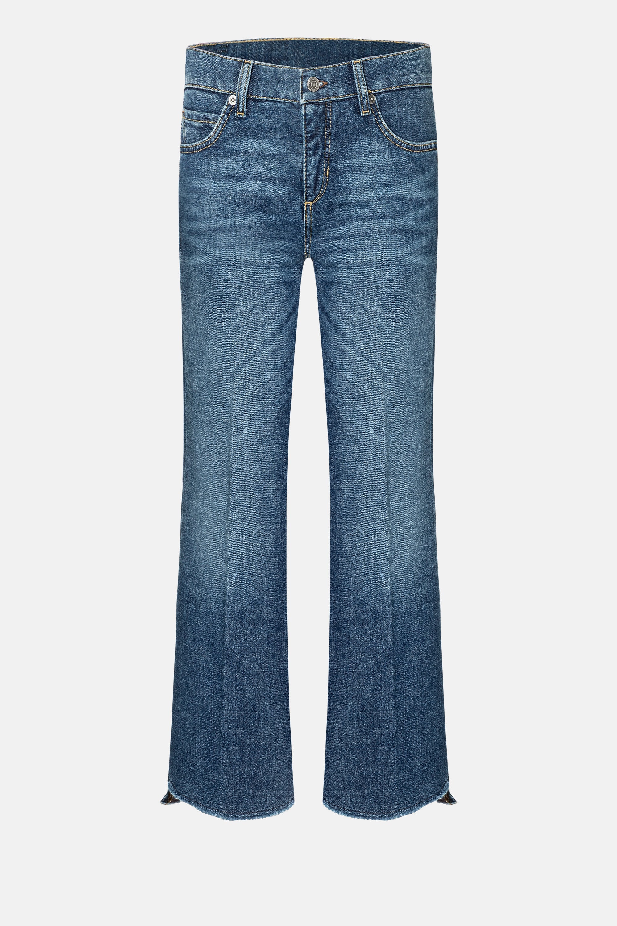 CAMBIO Flared-fit Cropped Jeans FENJA