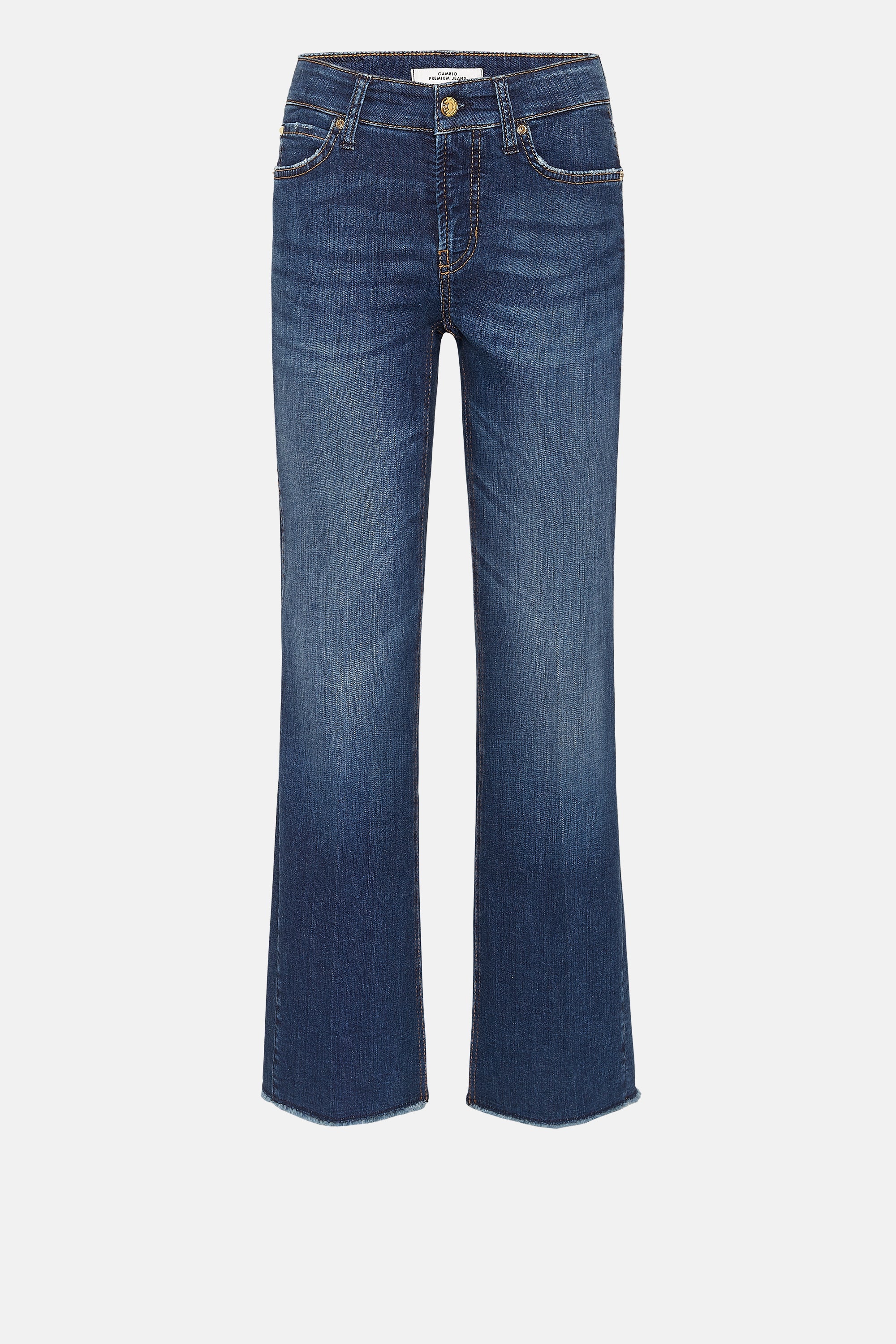 CAMBIO Flared Jeans "Francesca" Blue Denim