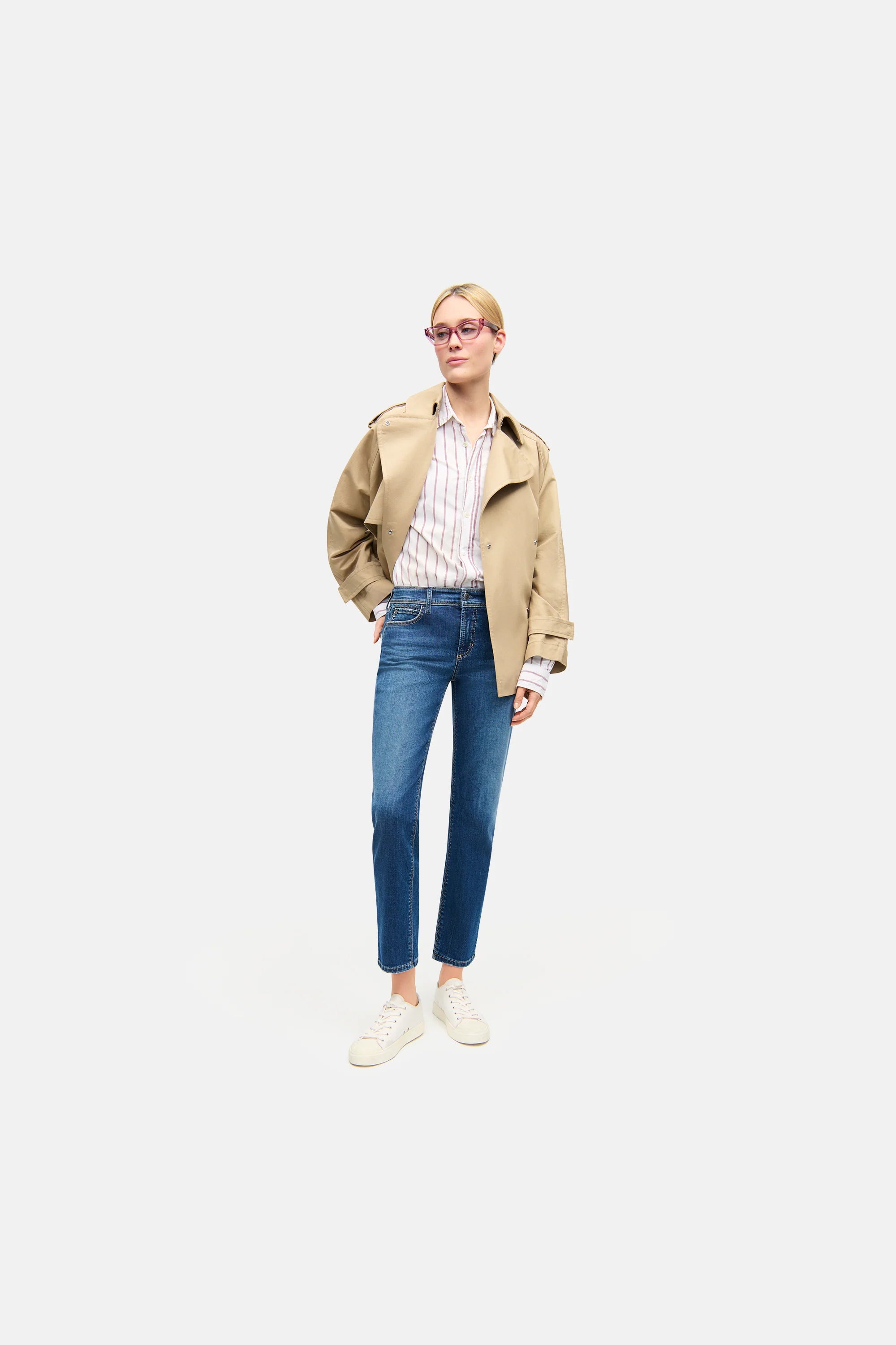 CAMBIO Slim-fit Jeans PIPER SHORT