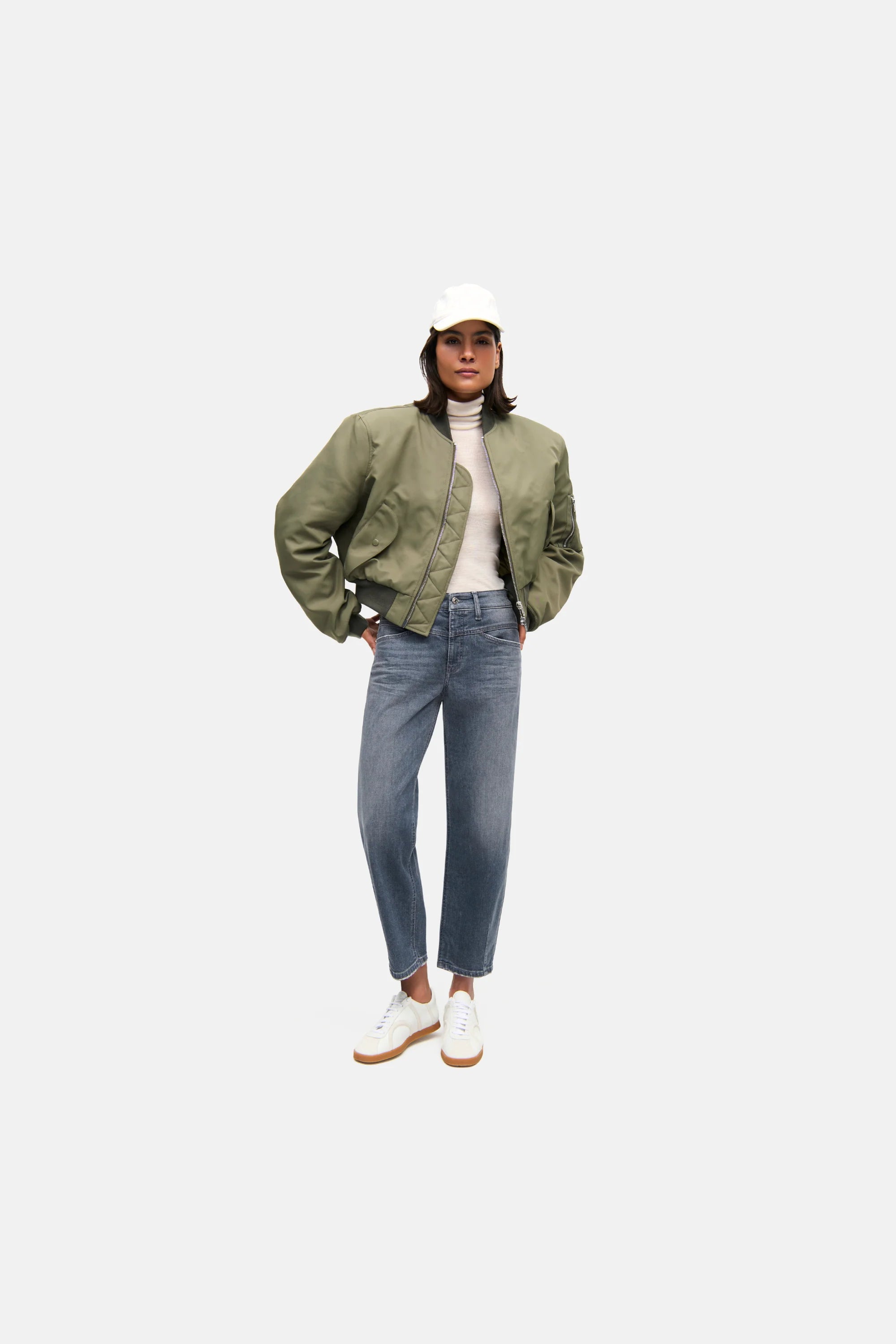 CAMBIO O-Shape Cropped Jeans ELIN
