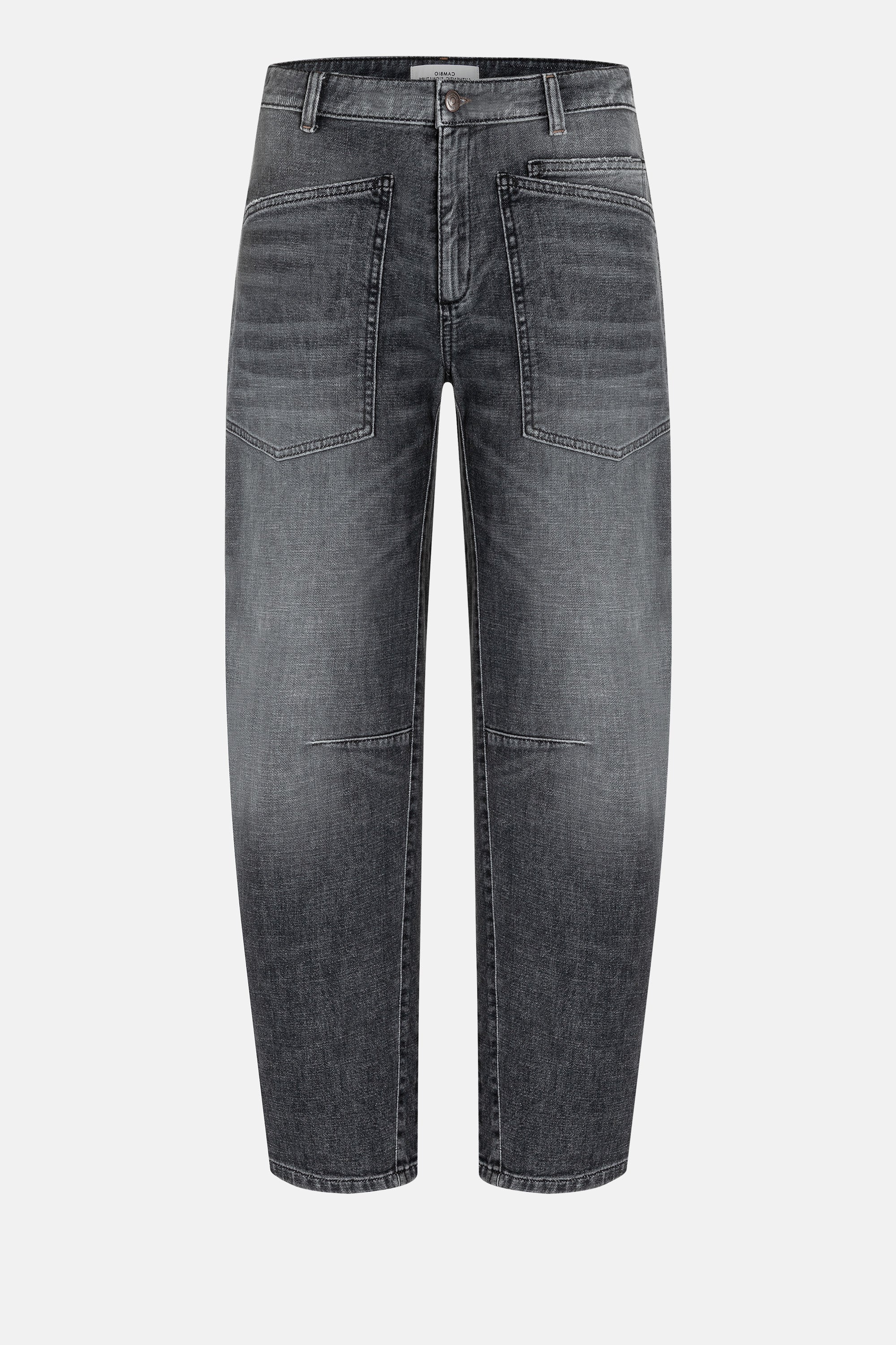 CAMBIO O-Shaped Cropped Jeans OCEAN