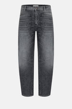 Lade das Bild in den Galerie-Viewer, CAMBIO O-Shaped Cropped Jeans OCEAN
