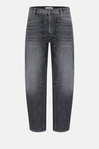 CAMBIO O-Shaped Cropped Jeans OCEAN