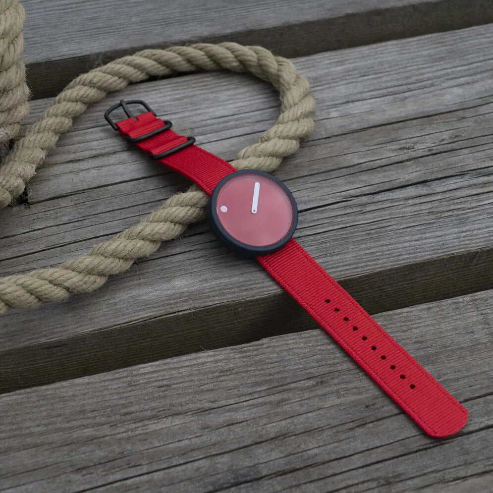 Picto Watch - Ocean Ghost Net - Backbord-Rot