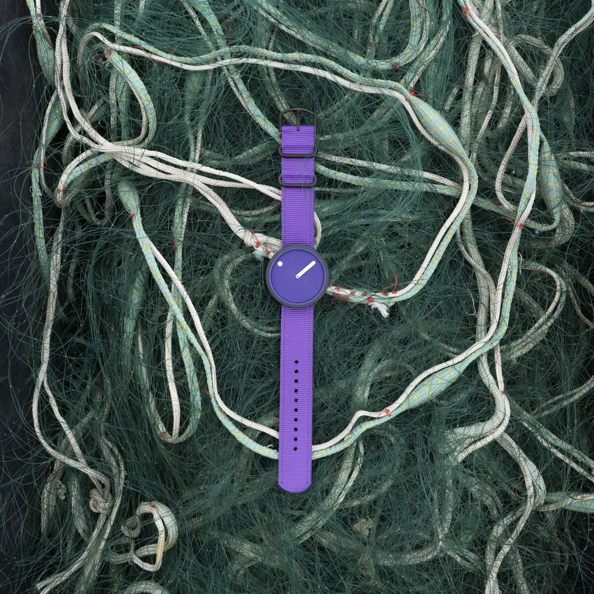 Picto Watch - Ocean Ghost Net - Jelly-Lila