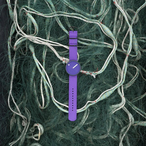 Picto Watch - Ocean Ghost Net - Jelly-Lila