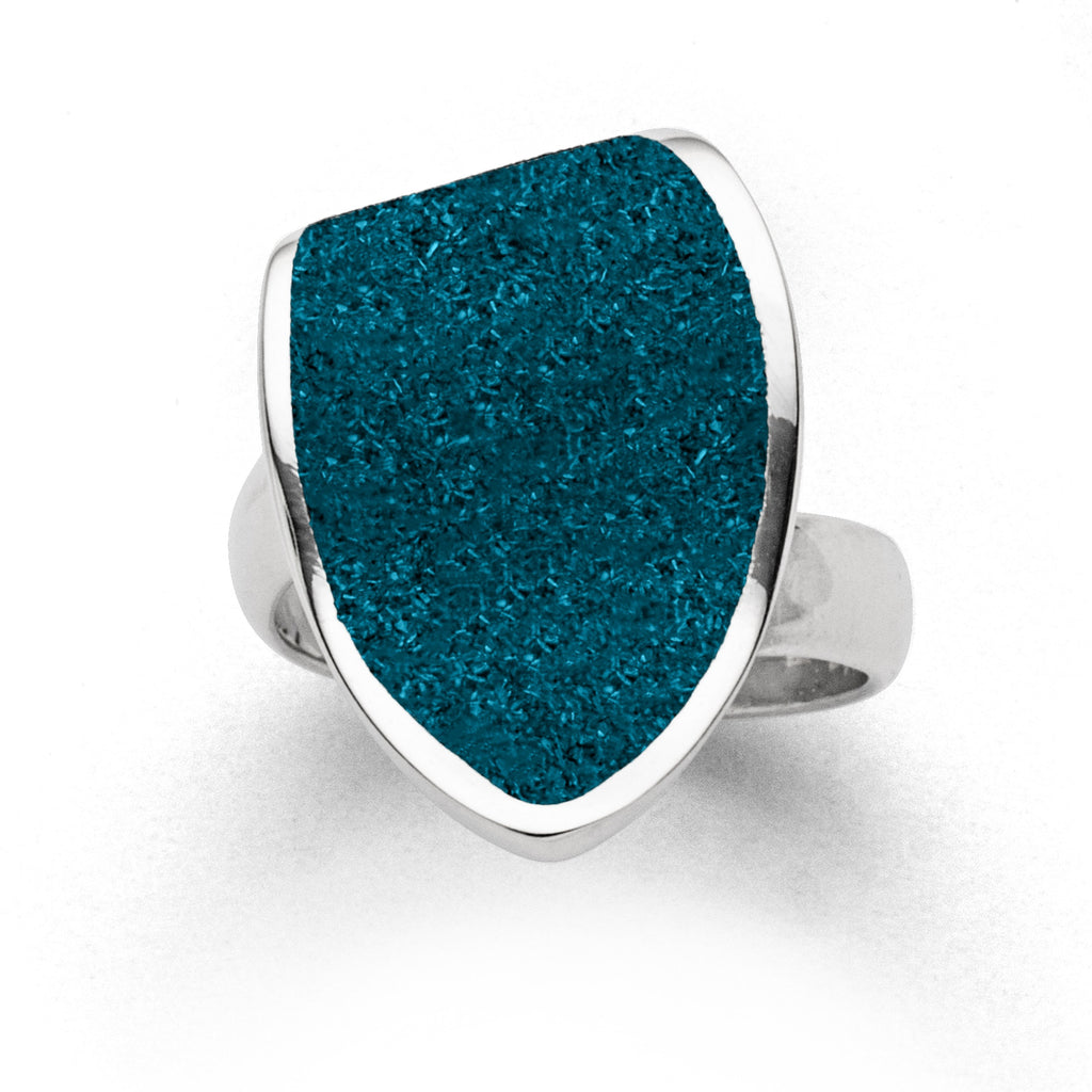 Ring "Blaue Lagune" Steinsand