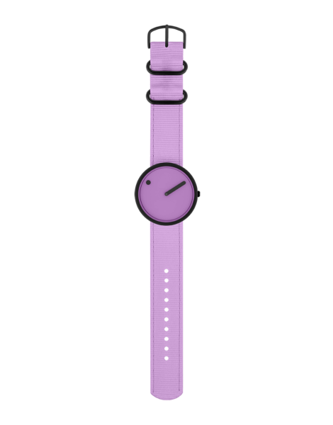 PICTO - Light Orchid dial / Light Orchid recycled strap